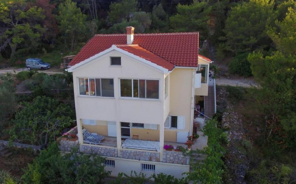 Studio Apartment In Preko With Sea View, Terrace, Air Conditioning, Wi-Fi Kültér fotó